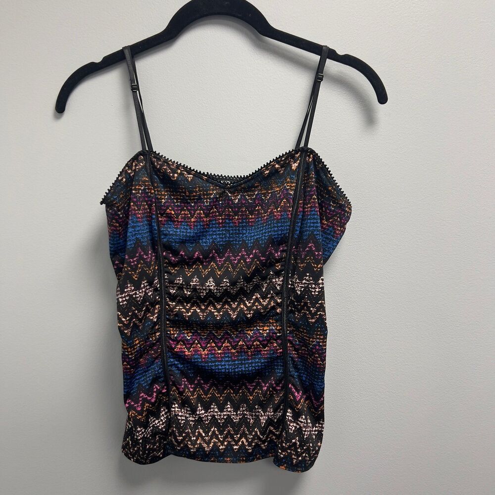 Y2K Xoxo multicolor Adjustable tank top L